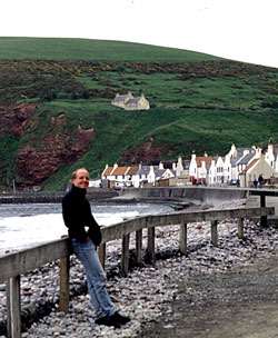Old Red Sandstone, Crowie Bay, Schottland